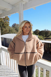 Teddy Sherpa Sweater | | S | Agnese Studios