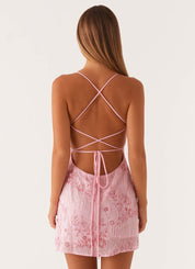 Tellisa Pink Light Dress | | S | Agnese Studios