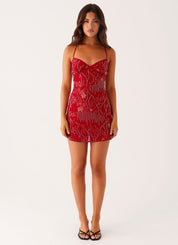 Tellisa Red Dress | | S | Agnese Studios