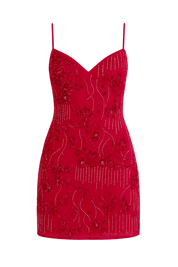 Tellisa Red Dress | | S | Agnese Studios