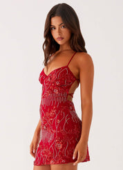 Tellisa Red Dress | | S | Agnese Studios