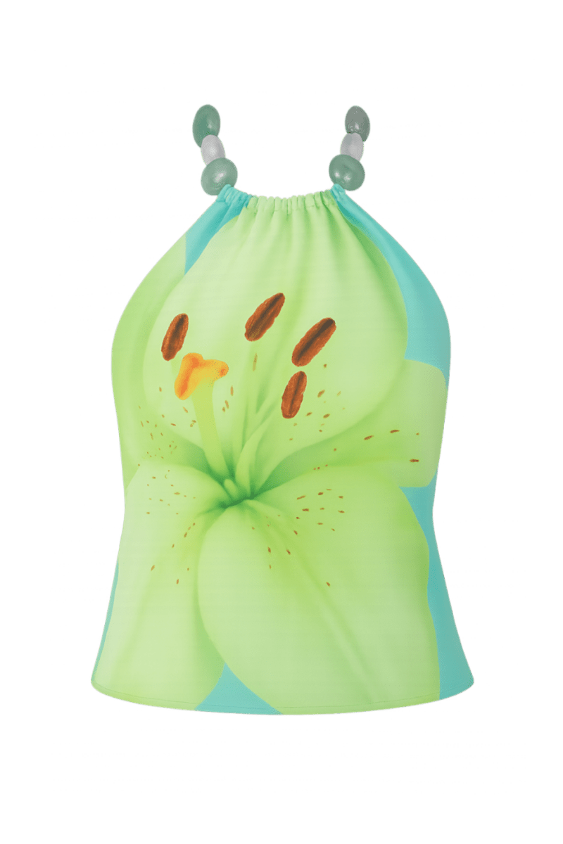 Turquoise Top | | S | Agnese Studios