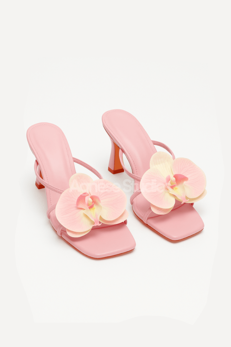 Wildflower Rose Sandals | | 35 | Agnese Studios