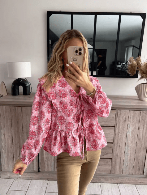 Zaritte Top | | S | Agnese Studios