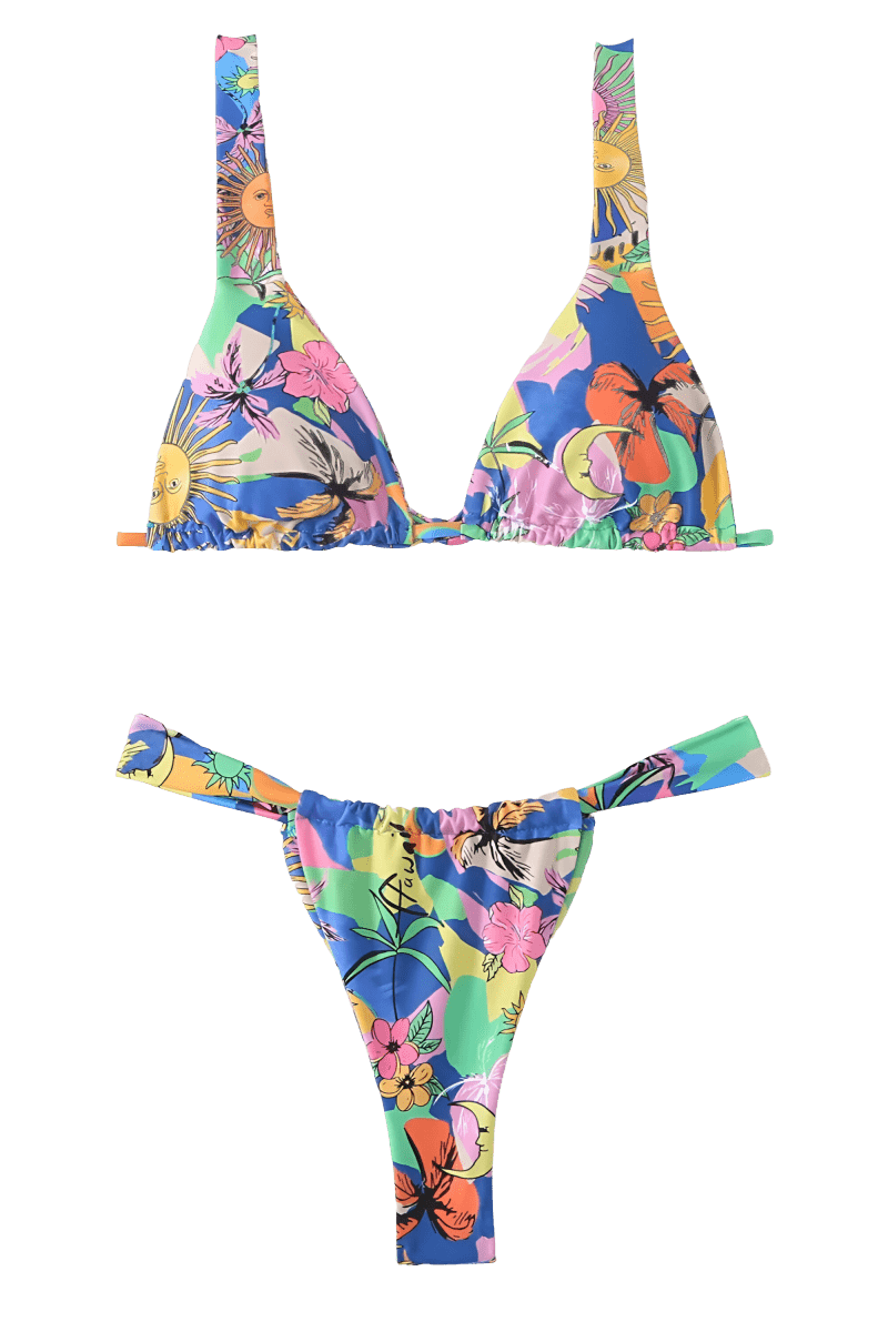 Zephyra Caloguera Blue Bikini | | S | Agnese Studios