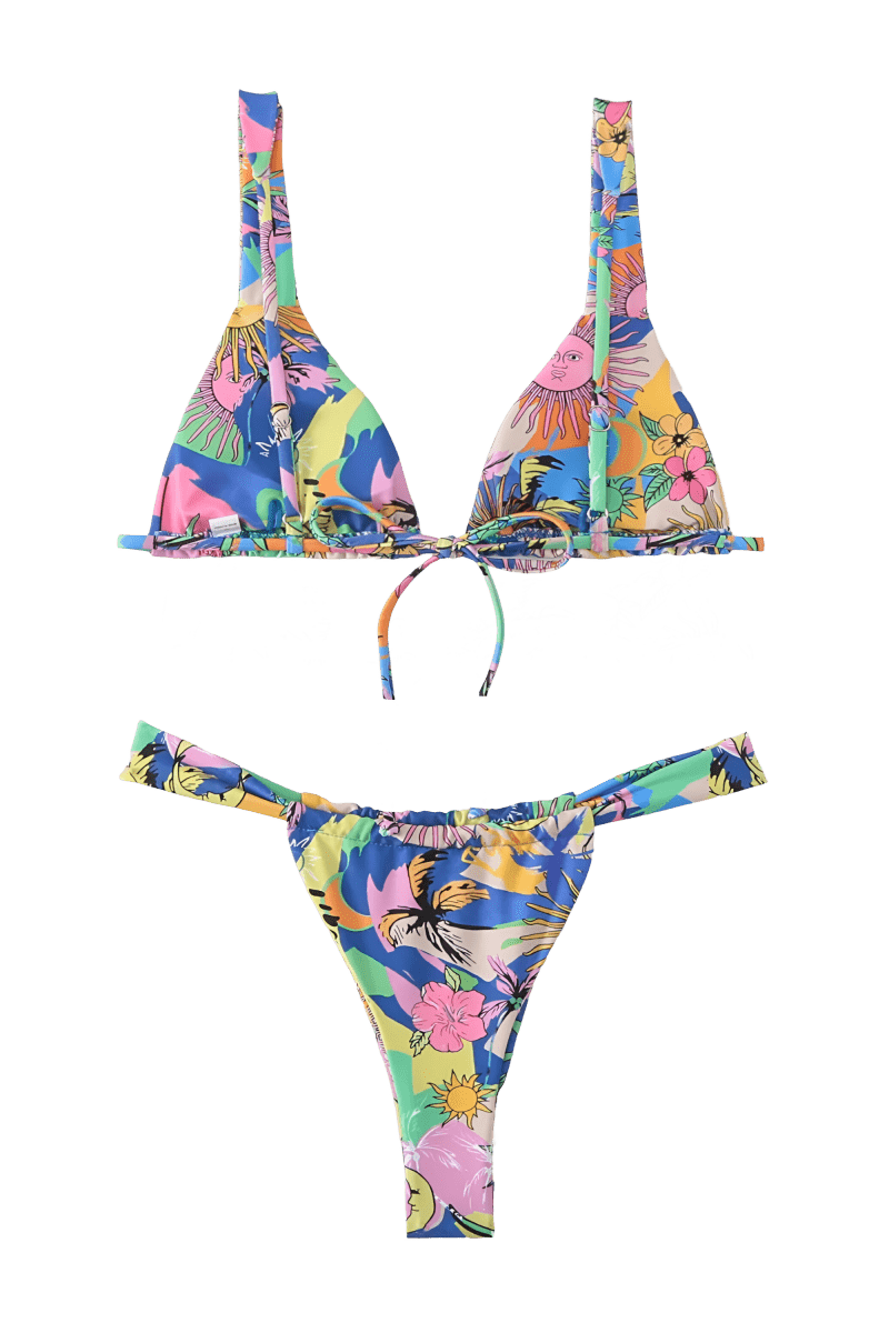Zephyra Caloguera Blue Bikini | | S | Agnese Studios