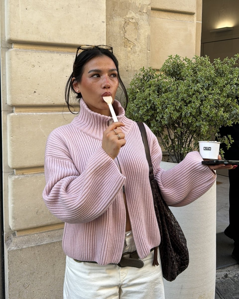 Zipper Cardigan | | S | Agnese Studios