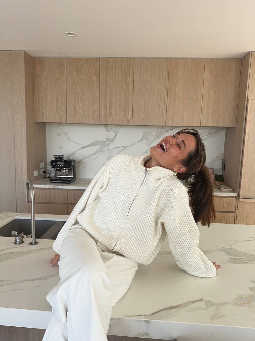 Zipper Cardigan | | S | Agnese Studios